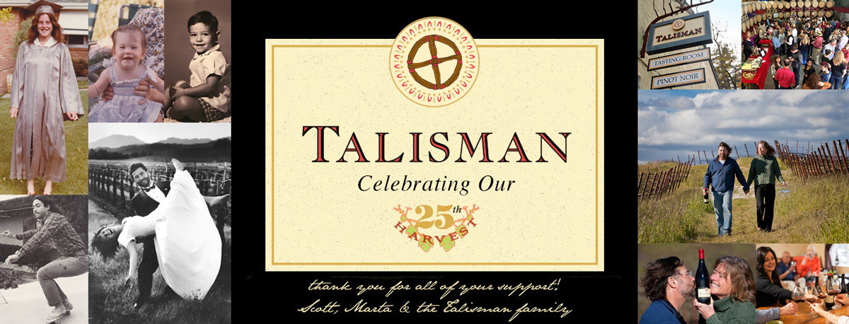 Talisman brand history grapic